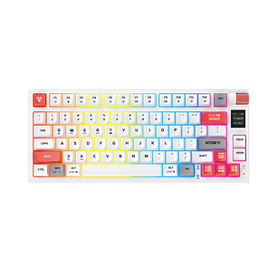 ATOM PRO79 Teclado mecánico inalámbrico con pantalla MK917 SW blue