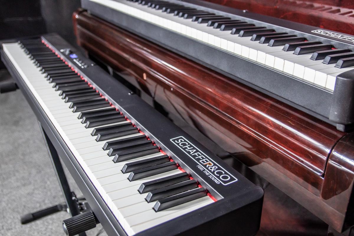 Piano Digital Schaffer & Co RP 88 Hammer Action de aluminio 10