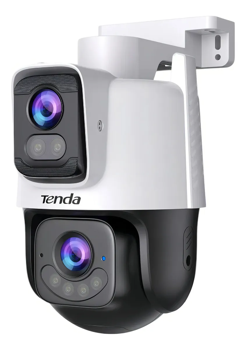 CAMARA OUTDOOR WI-FI 6MP DUAL-LENS LINKAGE TENDA CH9-WCA 4