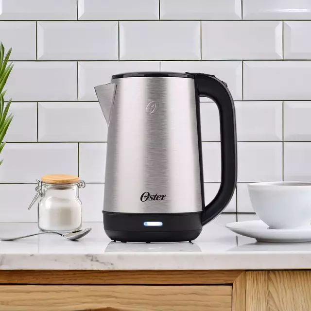 Hervidor Acero Inoxidable 2l Bvstkt674 Grisvidor Eléctrico Oster 2