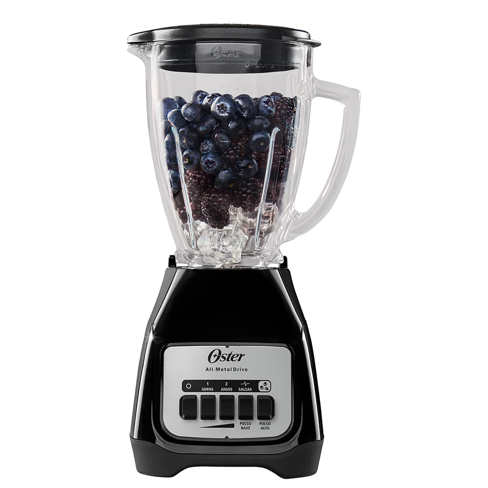 Licuadora Oster® 2 velocidades más pulso y vaso de vidrio BLSTKAGBPB 1
