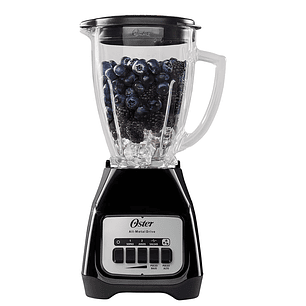 Licuadora Oster® 2 velocidades más pulso y vaso de vidrio BLSTKAGBPB