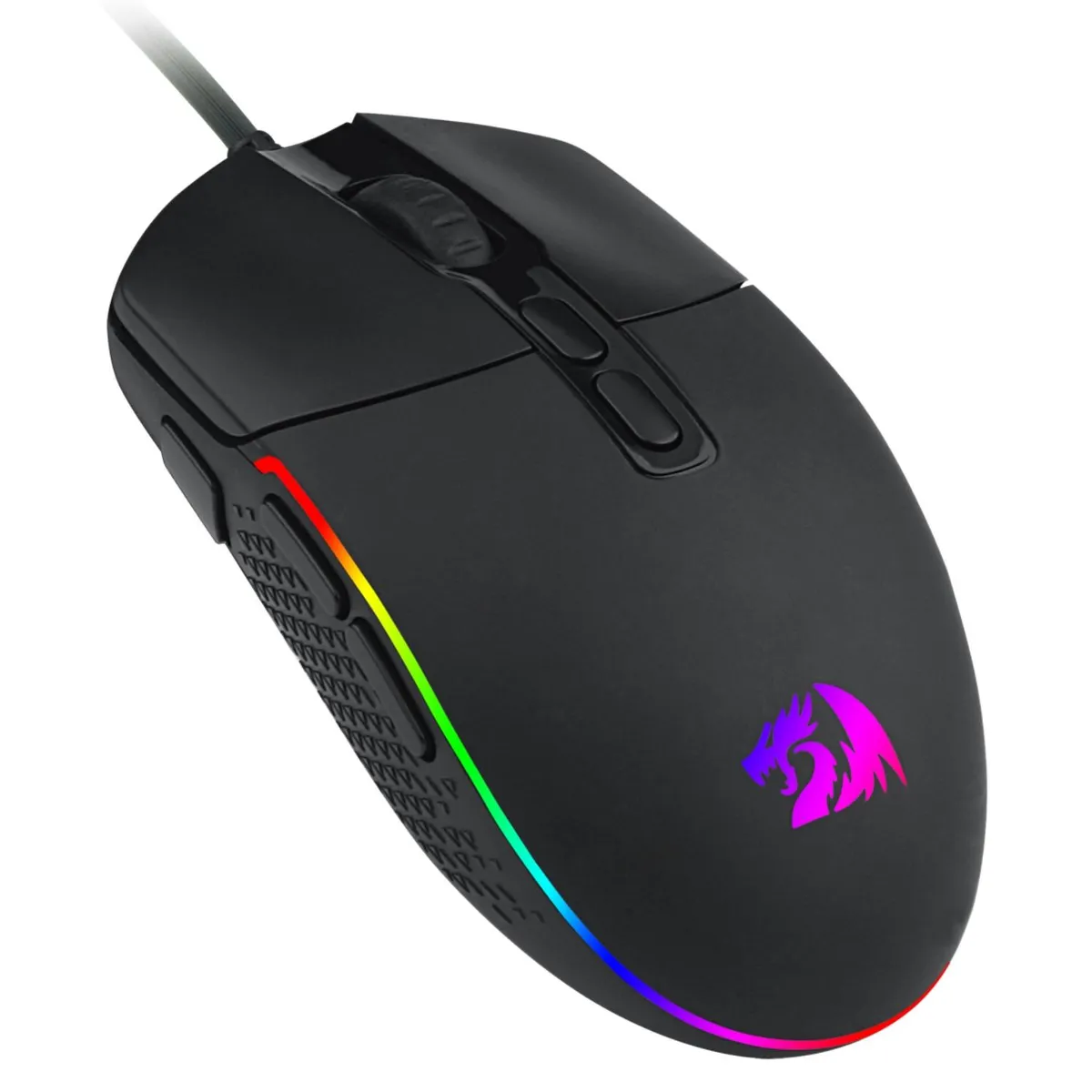 Mouse Invader Rgb Black M719 Rgb Redragon 4