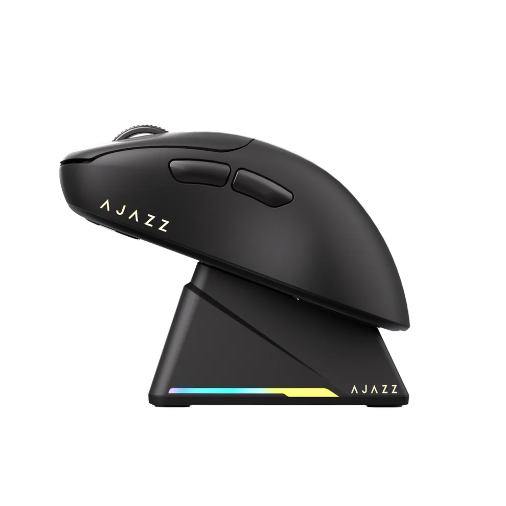 Mouse Inalámbrico AJAZZ AJ159 APEX Negro – Triple Modo | 42.000 DPI | Ultraligero 3