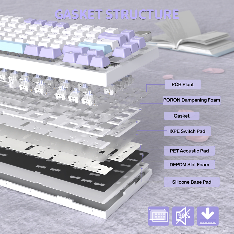 Attack Shark keyboard X820 Ultra Star + Gift Switch Black (EU) 2
