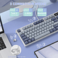 Teclado mecánico Attack Shark K86 (con pantalla) Teclado color Lavender Blue con pantalla - Miniatura 6