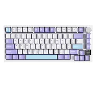 Attack Shark keyboard X820 Ultra Star Switch Gift / Star White Con pantalla