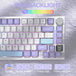 Attack Shark keyboard X820 Ultra Star Switch Gift / Star White Con pantalla - Miniatura 4