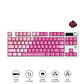 Teclado Mecánico AJAZZ MK87 RGB Three-Mode Rosa Degradado con pantalla - Miniatura 3
