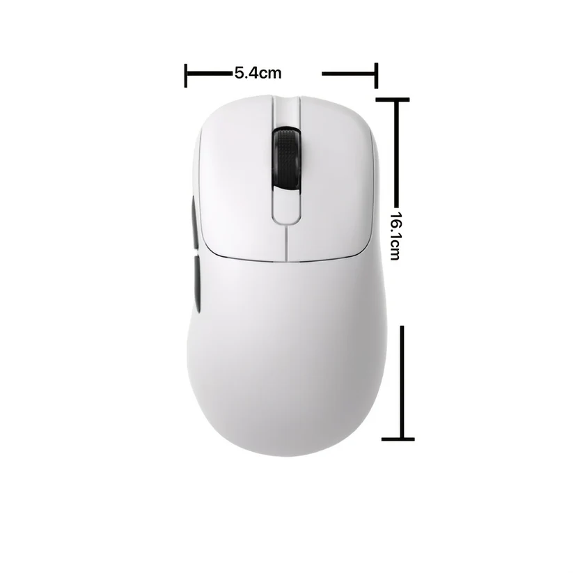Mouse Gamer AJAZZ AJ179 APEX Blanco – Tri-Mode con Pantalla Interactiva  2
