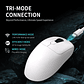 Mouse Gamer AJAZZ AJ179 APEX Blanco – Tri-Mode con Pantalla Interactiva  - Miniatura 3