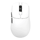 Mouse Gamer Inalámbrico AJAZZ AJ179 NL blanco– Triple Modo – Batería 800 mAh - Miniatura 1