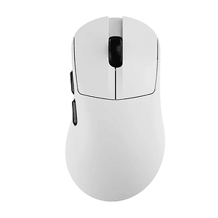 Mouse Gamer Inalámbrico AJAZZ AJ179 V2 MAX blanco – Triple Modo – Batería 800 mAh