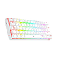 Teclado Redragon K630 Dragonborn White Switch Brown Español - Miniatura 3