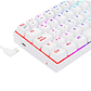 Teclado Redragon K630 Dragonborn White Switch Brown Español - Miniatura 4