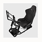 Estructura para Simulador de Carreras Redragon Cyclone, Incluye Butaca y Montura TV, Negro - Miniatura 2