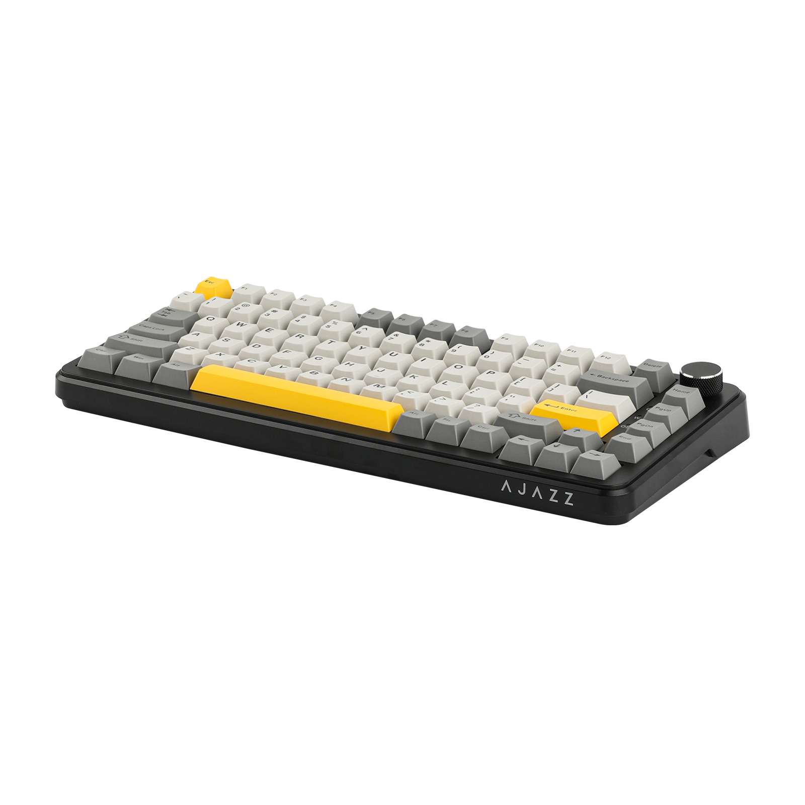 Teclado AJAZZ AK820 MAX  Black Grey Yellow / Switch Magnetic 3