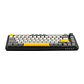 Teclado AJAZZ AK820 MAX  Black Grey Yellow / Switch Magnetic - Miniatura 4