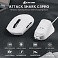 Attack Shark G3 Pro RGB Tri-Mode Wireless Gaming Mouse - White + Base - Miniatura 3
