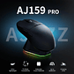 Mouse Gamer Ajazz Aj159 Pro Wireless Mouse -Black + Base - Miniatura 3