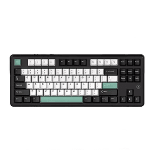 Ajazz keyboard MK87 Three Mode 10000mAh - Ink Mountain Green 