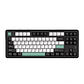 Ajazz keyboard MK87 Three Mode 10000mAh - Ink Mountain Green  - Miniatura 1