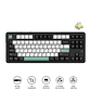 Ajazz keyboard MK87 Three Mode 10000mAh - Ink Mountain Green  - Miniatura 2