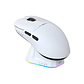 Mouse Gamer Ajazz Aj159 Pro Wireless Mouse - White + Base - Miniatura 1