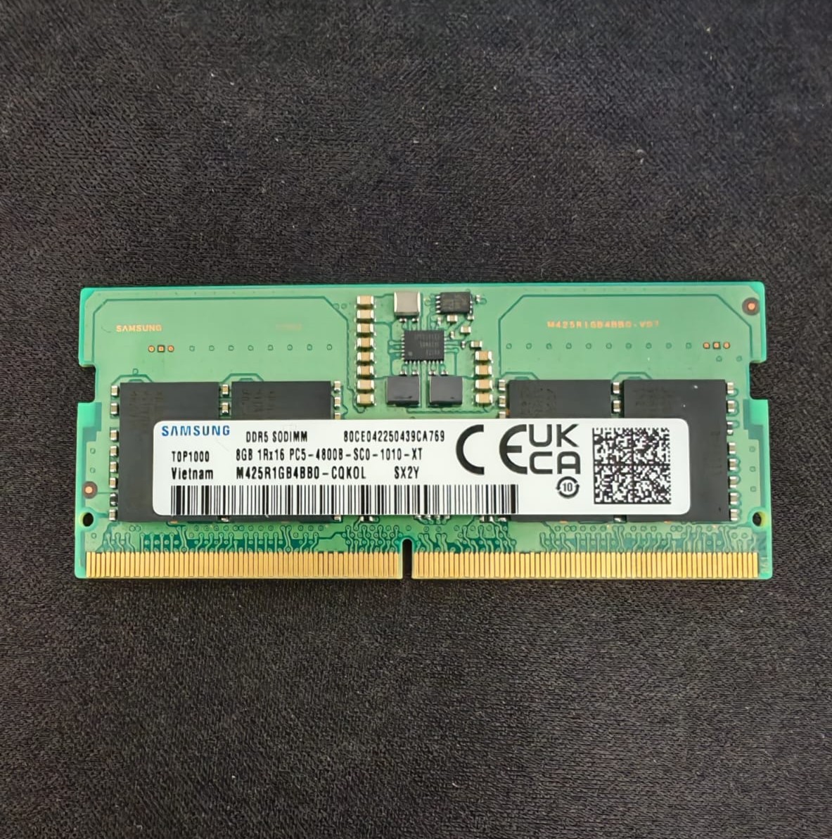 Memoria RAM Samsung 8GB DDR5 4800MHz SODIMM Notebook [OpenBox- OEM] 2