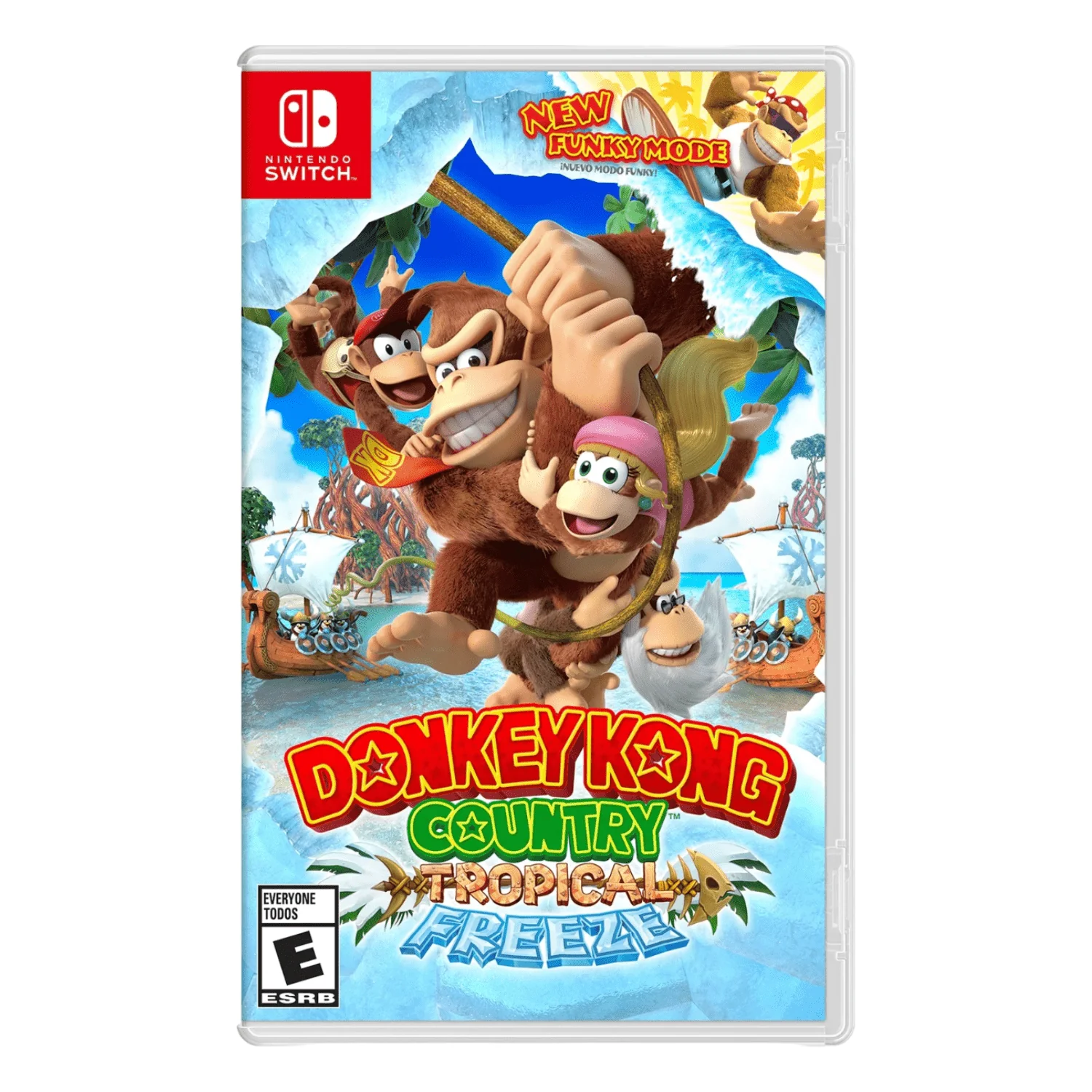 Juego Donkey Kong Country Tropical Freeze Nintendo Switch 1