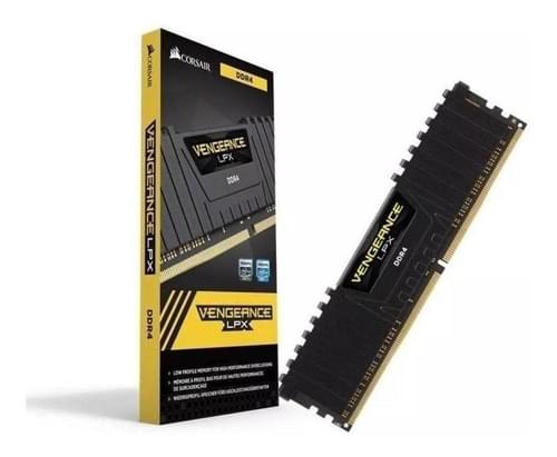 Memoria Ram Corsair  Vengeance lpx Negro ddr/ 8gb /3200 mts/s  2