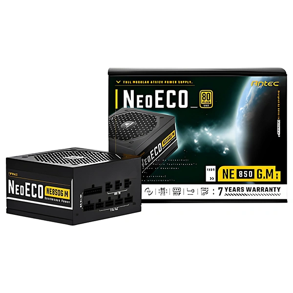 Fuente De Poder Antec NeoECO NE850G.M 850w 80 Plus Gold Full Modular [Openbox] 1