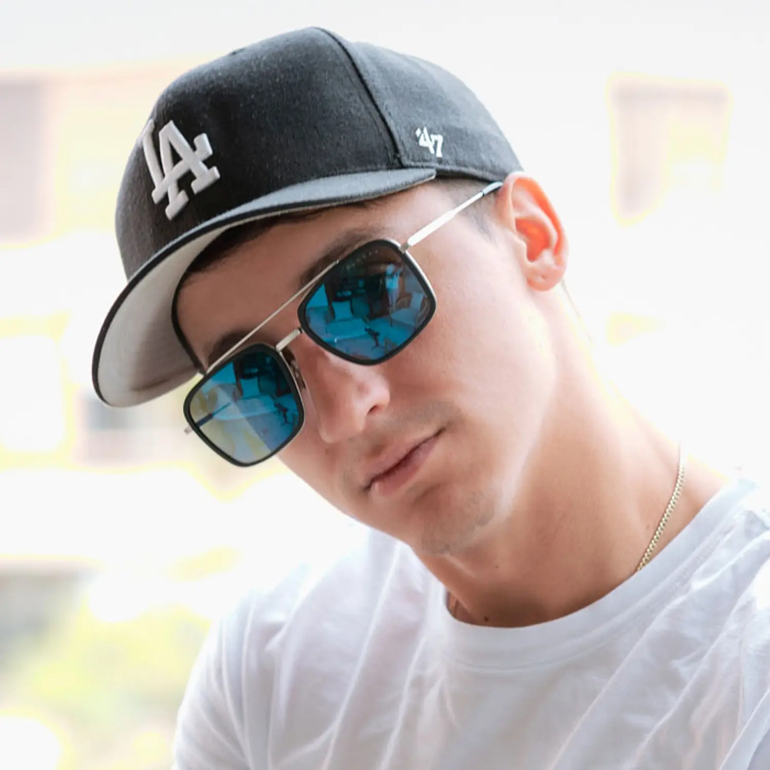 Lentes Barron Silver Clear - Tony Stark Industries Design 6