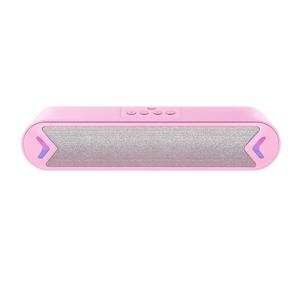 Fantech parlante BS160 GROOVE BAR Pink Gaming Soundbar RGB  1