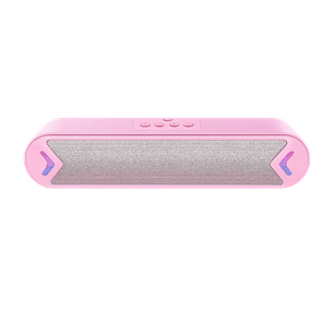 Fantech parlante BS160 GROOVE BAR Pink Gaming Soundbar RGB 