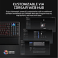 Teclado Mecanico Gaming Corsair Vanguard 96 RGB MLX Plasma, US - Miniatura 3