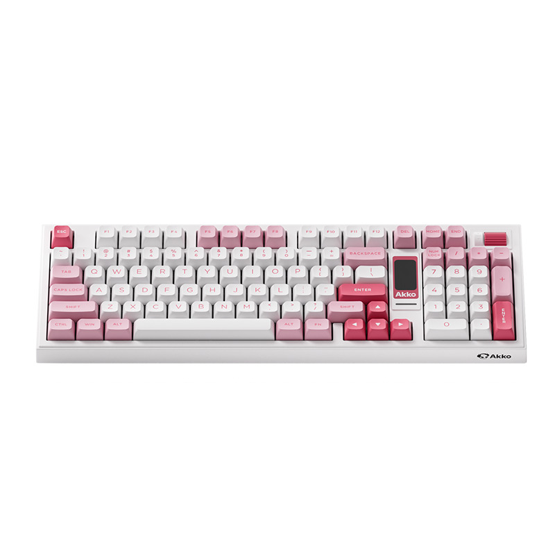 Teclado Mecanico gamer Akko 5098B v3 pro Sw piano / Sakura Prunus Lannesiana 5098B 2