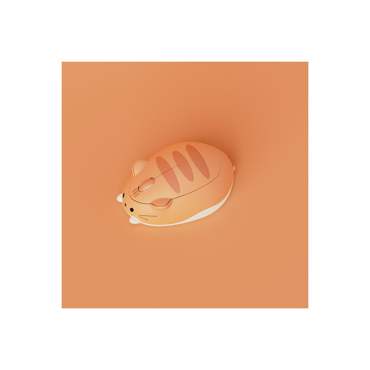 Akko Mouse multi-modo inalámbrico de gato color Naranja BT3.0/BT5.0/2.4G 1