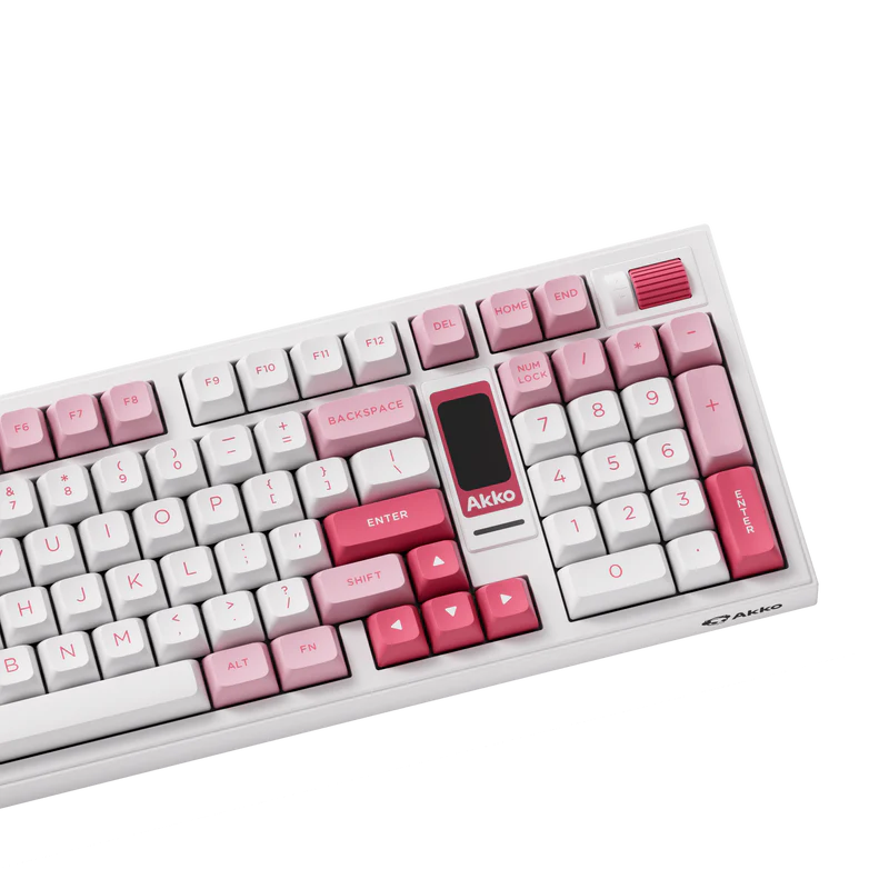 Teclado Mecánico gamer Akko 5098B v3 pro Sw piano / Sakura Prunus Lannesiana 5098B 5