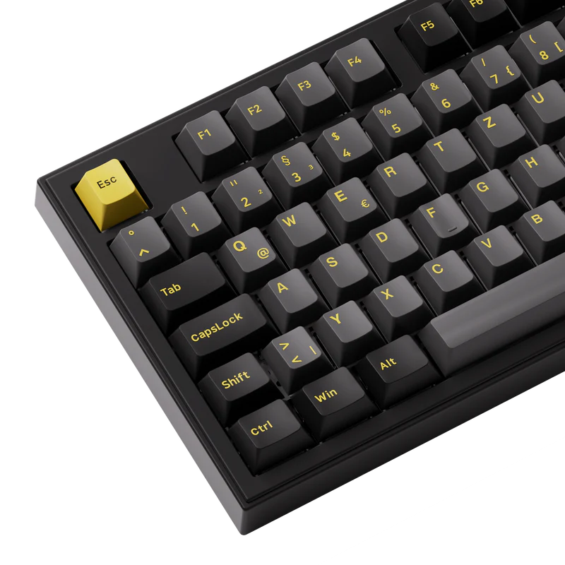 Teclado Mecanico gamer Akko 5098B v3 pro Sw piano / Black & Gold  8