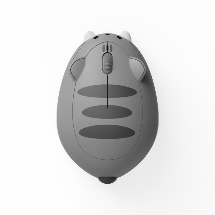 Akko Mouse multi-modo inalámbrico de gato color gris BT3.0/BT5.0/2.4G 2
