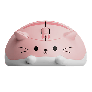 Akko Mouse multi-modo inalámbrico de gato color rosa BT3.0/BT5.0/2.4G