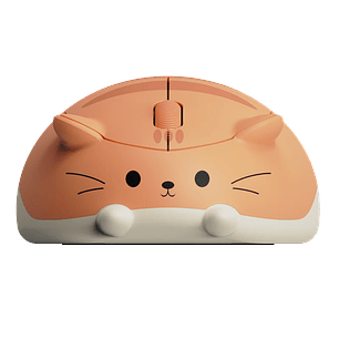 Akko Mouse multi-modo inalámbrico de gato color Naranja BT3.0/BT5.0/2.4G