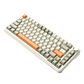 Teclado Magnético AJAZZ AK820 MAX grey beige orange / sw flying fish  - Miniatura 2