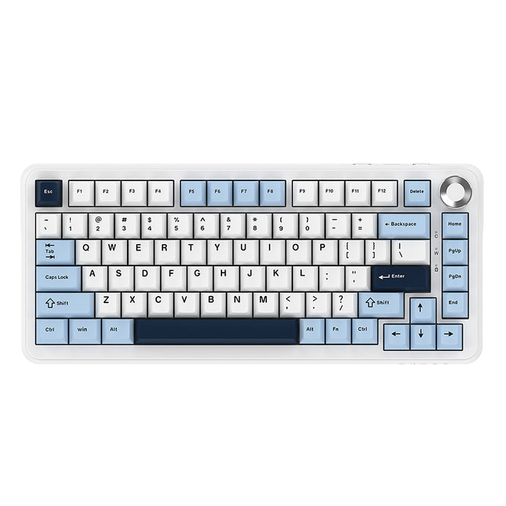 Teclado mecanico Ajazz AK820 MAX PLUS  BLUE WHITE BLUE / SW DAYDREAM 1