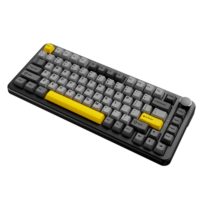 Teclado mecanico Ajazz AK820 MAX PLUS  black grey yellow/ SW DAYDREAM 2