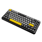 Teclado mecanico Ajazz AK820 MAX PLUS  black grey yellow/ SW DAYDREAM - Miniatura 2