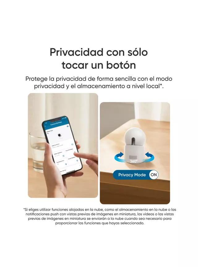 Cámara de Seguridad Interior Eufy E30 Blanco 7