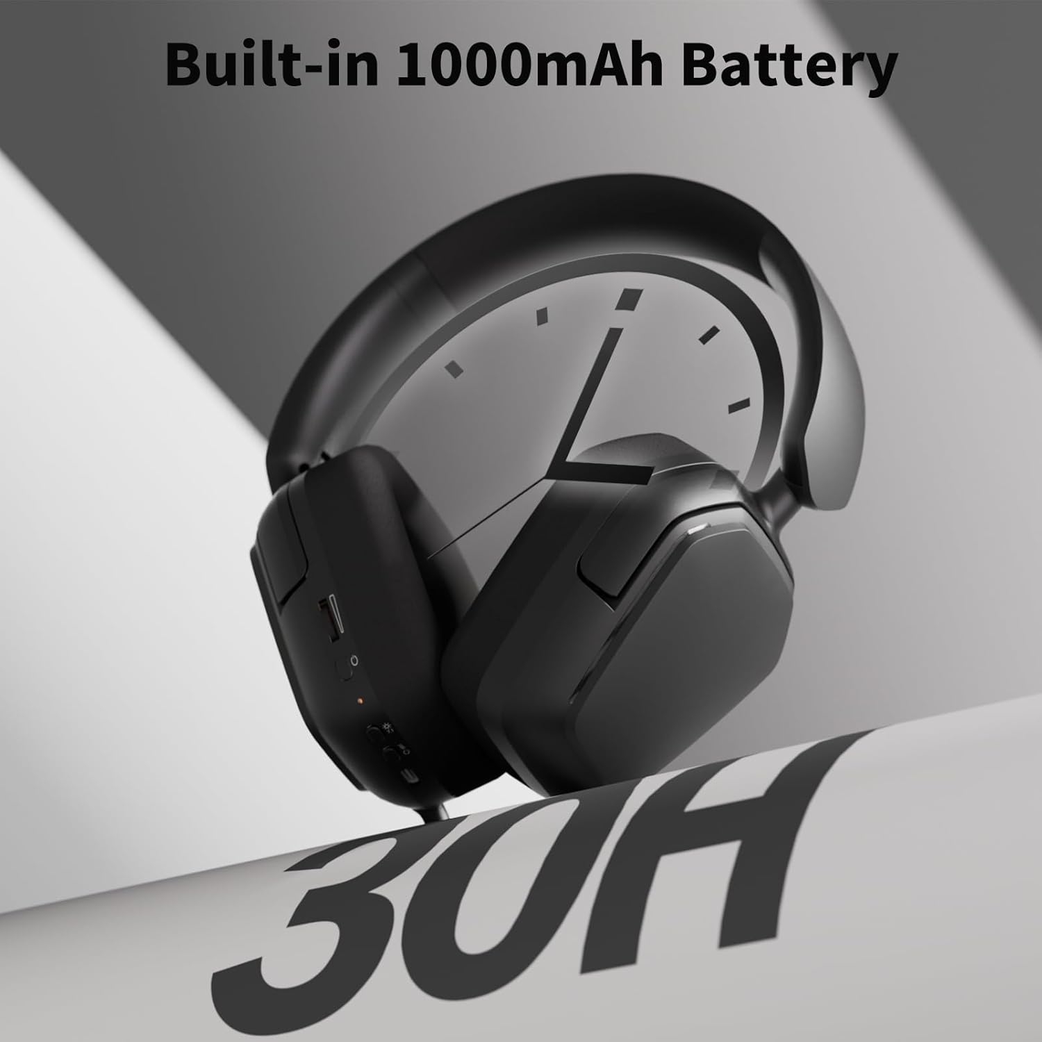 Audifonos gamer RK Royal Kludge HG101 Negro 3