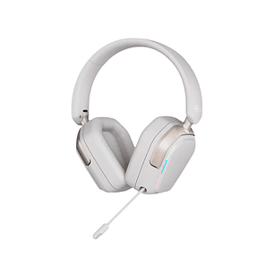 Audifonos gamer RK Royal Kludge HG101 Blanco